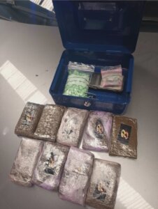 Droga detectada por un perro de la Unidad Canina de la Policía Local de Alaquàs